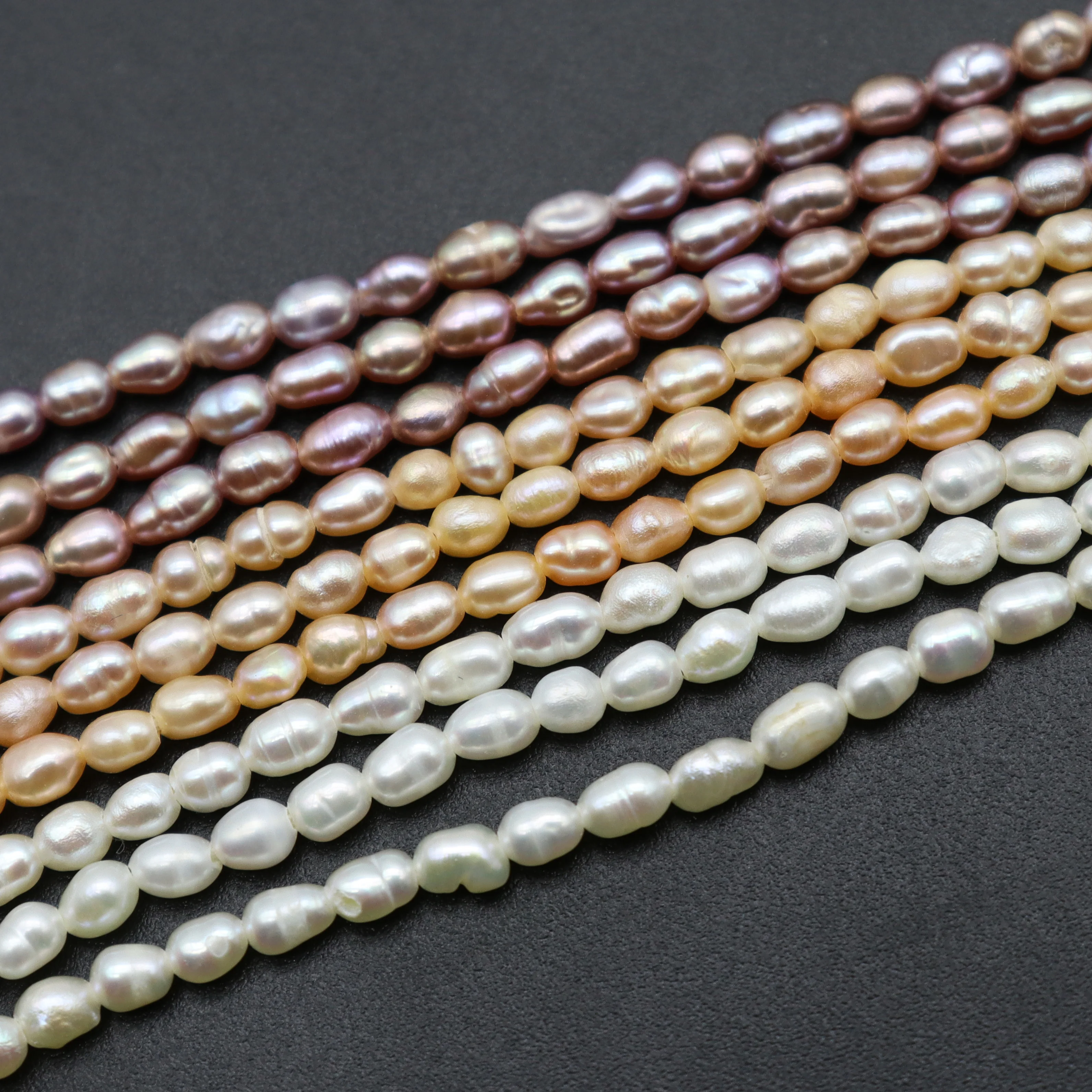 2mm Freshwater Pearl Irregular Loose Bead For Jewelry Making DIY Necklace Earring Handmade Accessories 100% Natural Pearl Beads