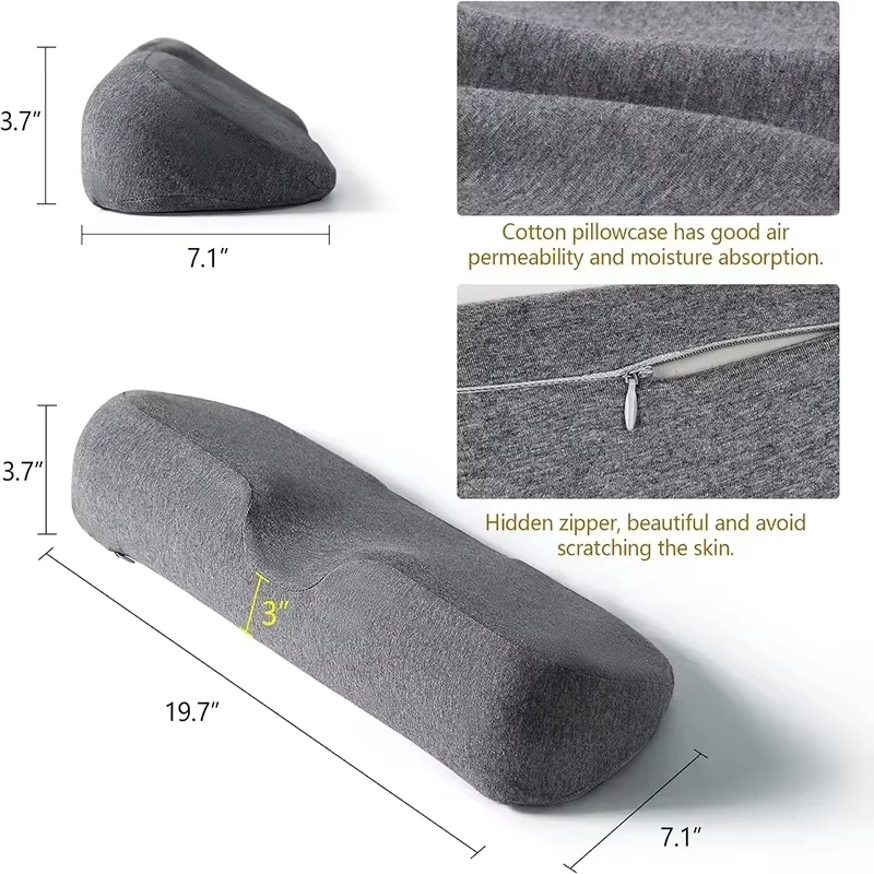 Cervical Pillow Memory Foam Slow Rebound Neck Protection Pillow Spine Neck Correction Aid Sleep Back Sleeping