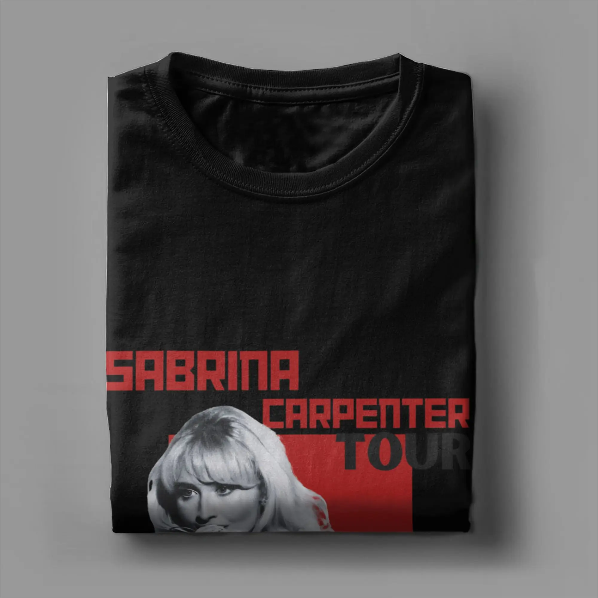 الرجال سابرينا النجارين تي شيرت 100% الملابس القطنية الجدة قصيرة الأكمام طاقم الرقبة تي شيرت الكلاسيكية تي شيرت #4