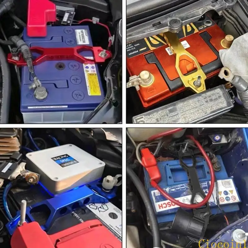 

Y1UB Battery Hold Down Bracket Holder Battery Hold Down Car Battery Fixing Bracket