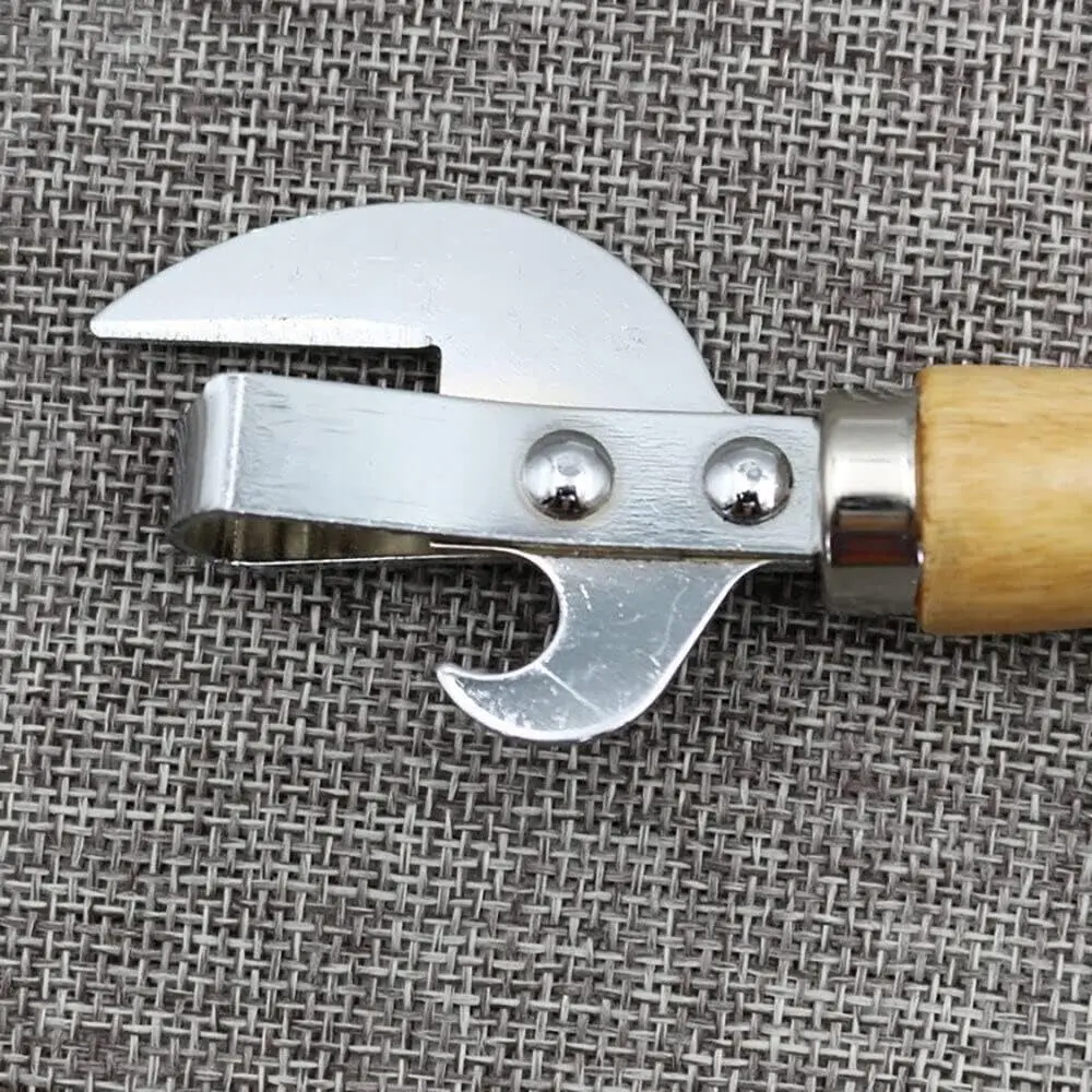 Hot Stainless Steel Stab Can Opener Old Fashion Traditional Corkscrew Safe Tin Opener for Can