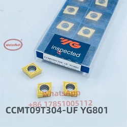 YG-1 CCMT060204 CCMT060208 CCMT09T304 CCMT09T308 CCMT120408-UG UF YG801 YG3020 Carbide Insert CCMT Inserts