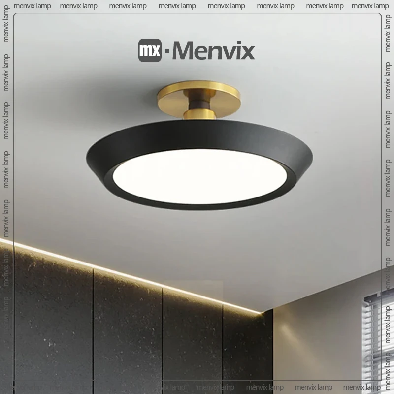 Imagem -02 - Menvix-quarto Led Luz de Teto Dimmable Kitchen Lights Lâmpadas Suspensas Modern Designer Lâmpada do Teto para o Quarto Bed Room Lamp