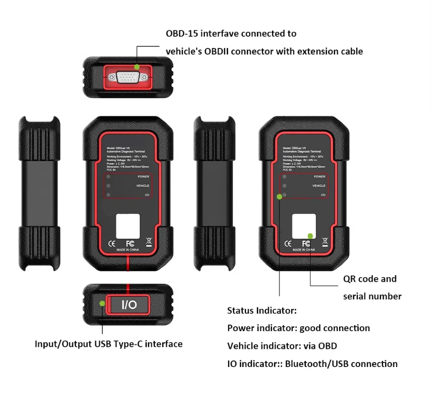 

X431 DBScar VII DBSCAR7 Bluetooth Разъем DBSCAR Поддержка сканера CANFD DOIP Протоколи Инструмент DIAGZONE PRODIAG XDIAG XPRO5 ADS