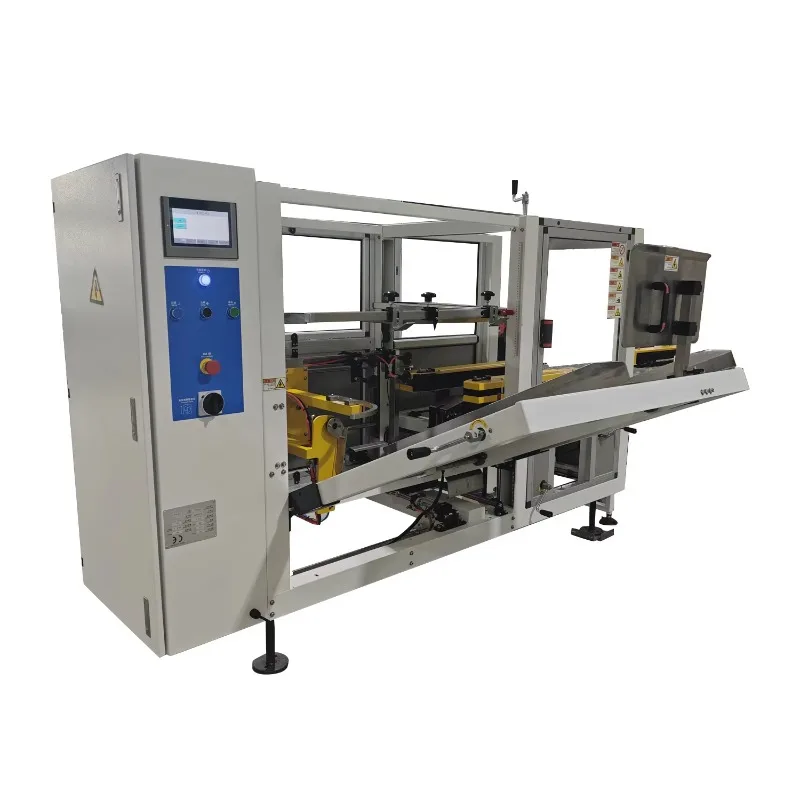 ホットメルト接着剤ケース組立機、統合型自動底シール高速カートン成形により梱包誤差を軽減