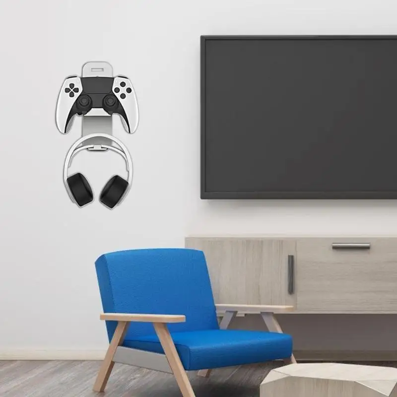 M17B حائط الجرف الجرف حزمة الحزمة المعدنية مع وحدة تحكم وسماعات رأس الجدار حلول تخزين الرف