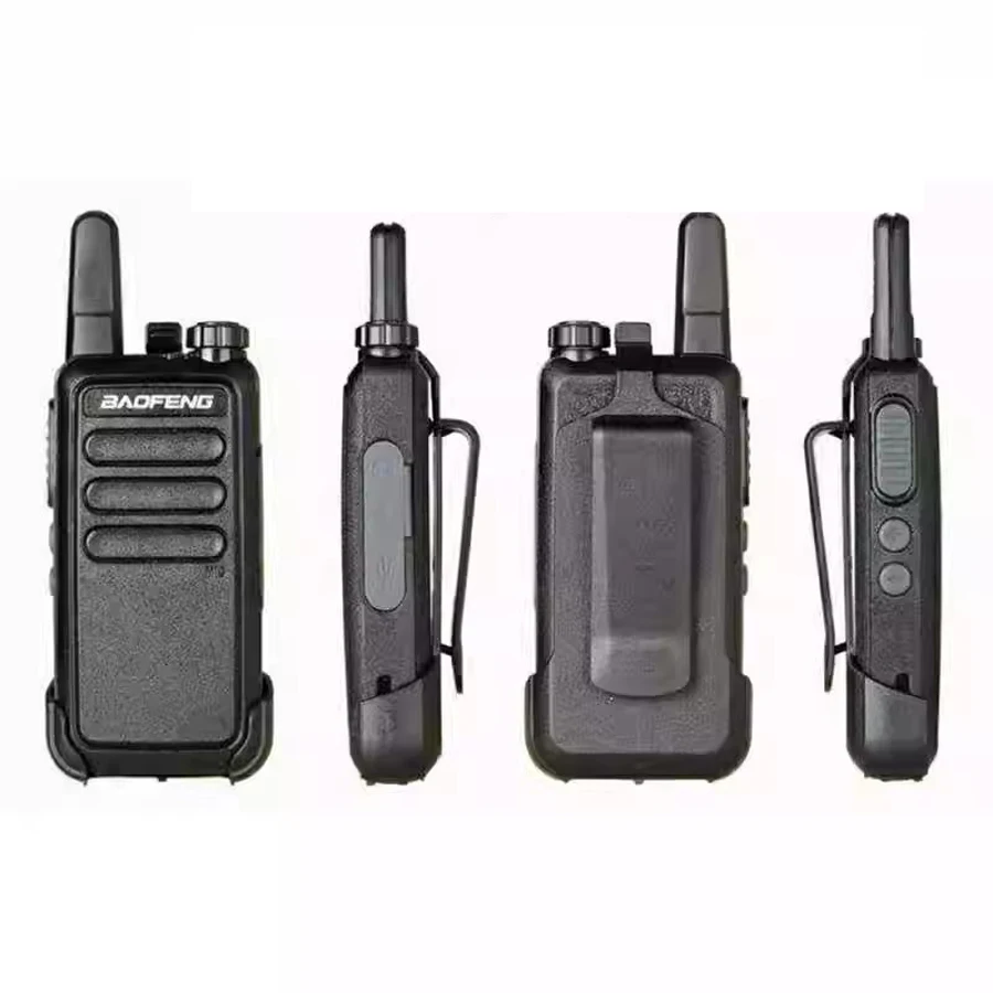 4PCS Fasion Small Baofeng Mini Walkie-Talkie USB Charger 16CH Channels Two Way Radio Intercom BF-R5 Radios BF R5 T7 for Kid Gift