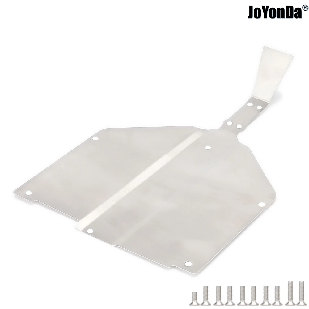RVS Chassis Protector Guard Armor Skid Plate voor RC Auto 1/10 Team Losi Baja Rock Rey