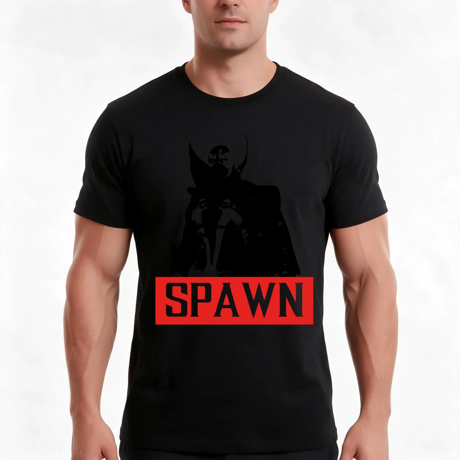 Vintage spawn - Hell Spawn T-Shirt Summer Casual Cotton Tee Oversized Streetwear Tops Vintage Graphic Print Unisex Men Women