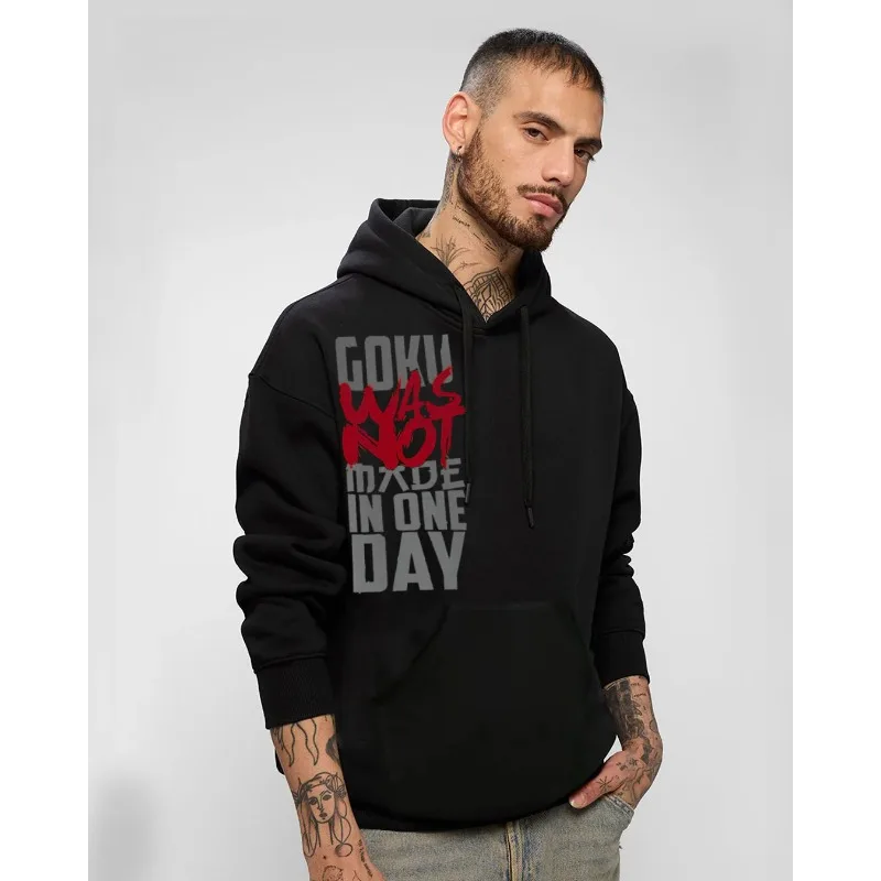 Dragon Ball Men's Hoodies Autumn Winter Sweatshirt Japanese Anime Goku Graphics Clothing Y2K Streetwear 100% Cotton Streetwear