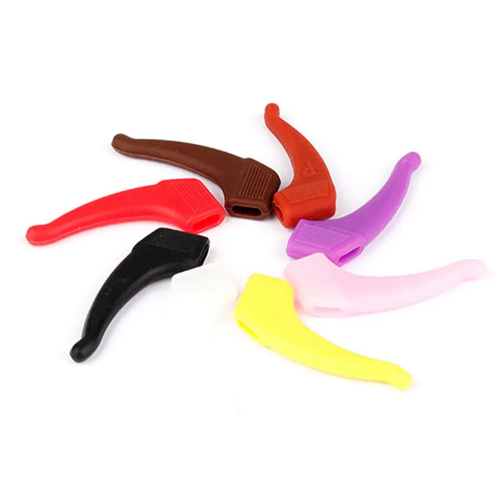 24Pair Silicone Anti-Skid Eyeglass Ear Pads Non-Slip Glasses Leg Covers for Active Wear Running Gym Kids Secure Eyewear