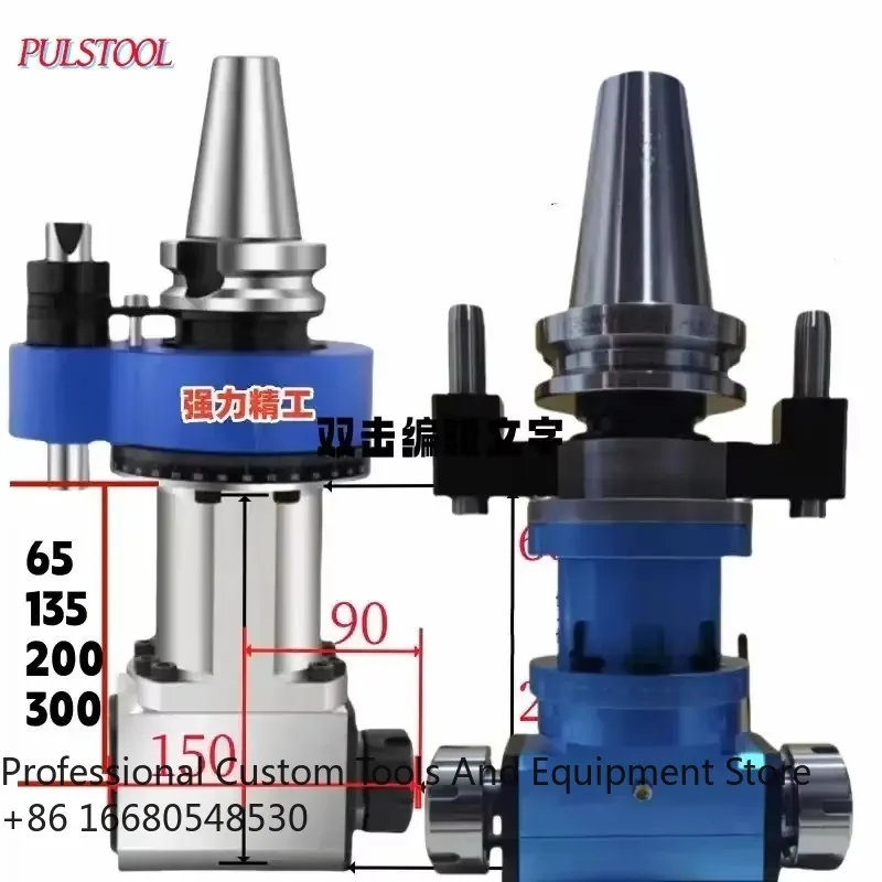 

1LNew AG90-ER11 90 Degree CNC Angle Head BT30 BT40 BT50 ER16*2 ER20*2 Machine Tools Accessories