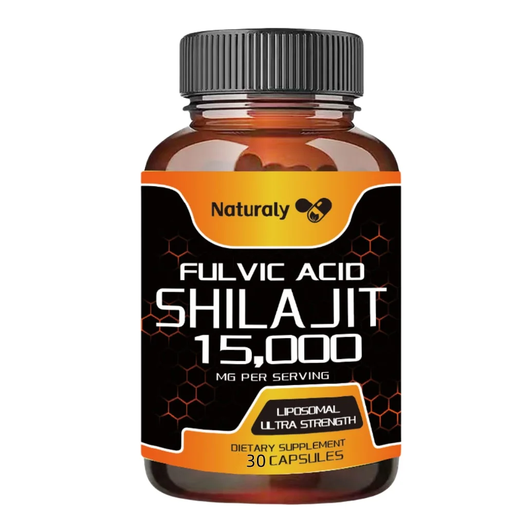 Natural Pure Shilajit Resin Fulvic Acid Test – Immune System Support, Memory and Brain Function, Powerful Antioxidant