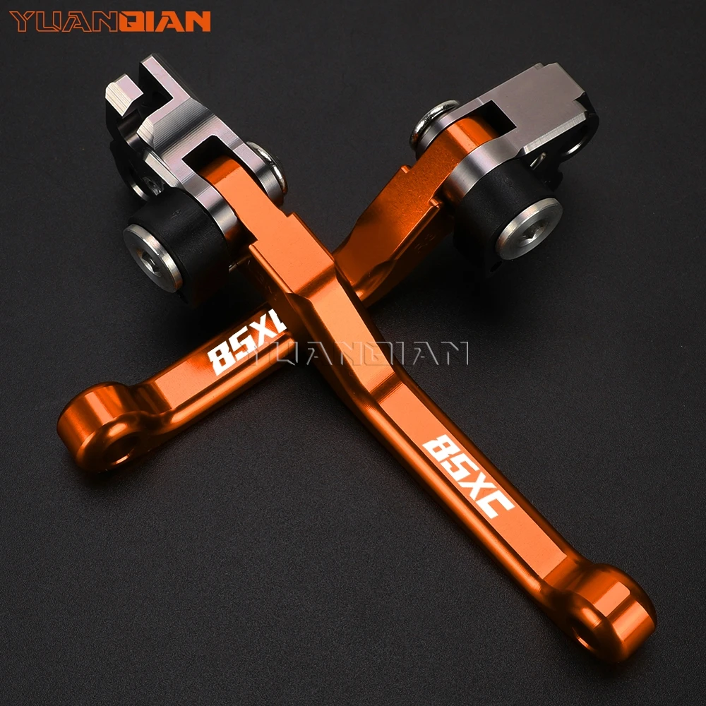 For 85XC 85 XC 2003-2018 2017 2016 2015 2014 2013 2012 Motorcycle Accessories Pivot Brake Clutch Levers Dirt Pit Bike Handle