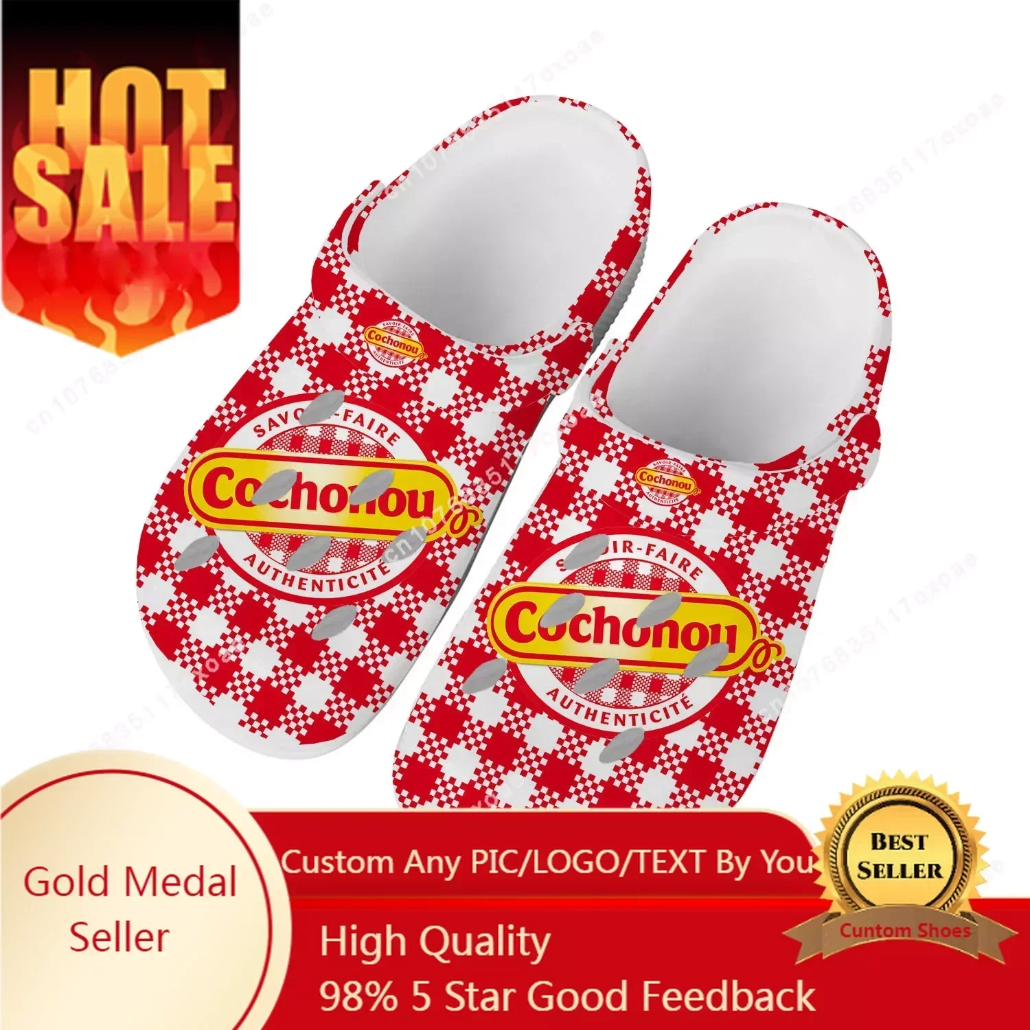 

Cochonou shoes Home Clog Mens Women Youth Boy Girl Sandals Shoes Garden Custom Made Breathable Shoe Beach Hole Slippers