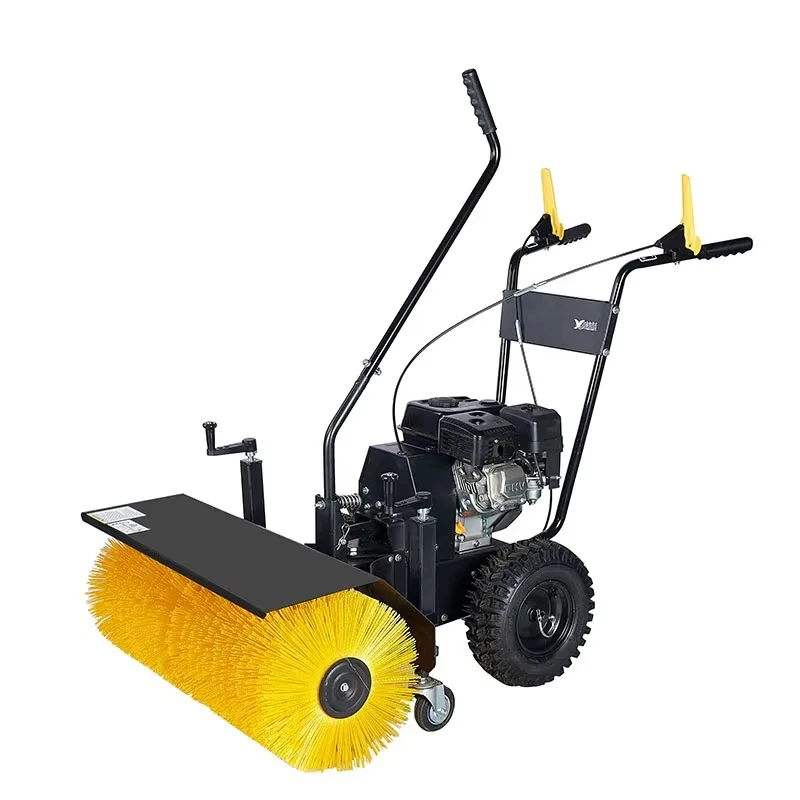 LONGSHUN New Hand-pushed Pavement and Yard Plows for Snow Removal on Roads Mini Snow Plow