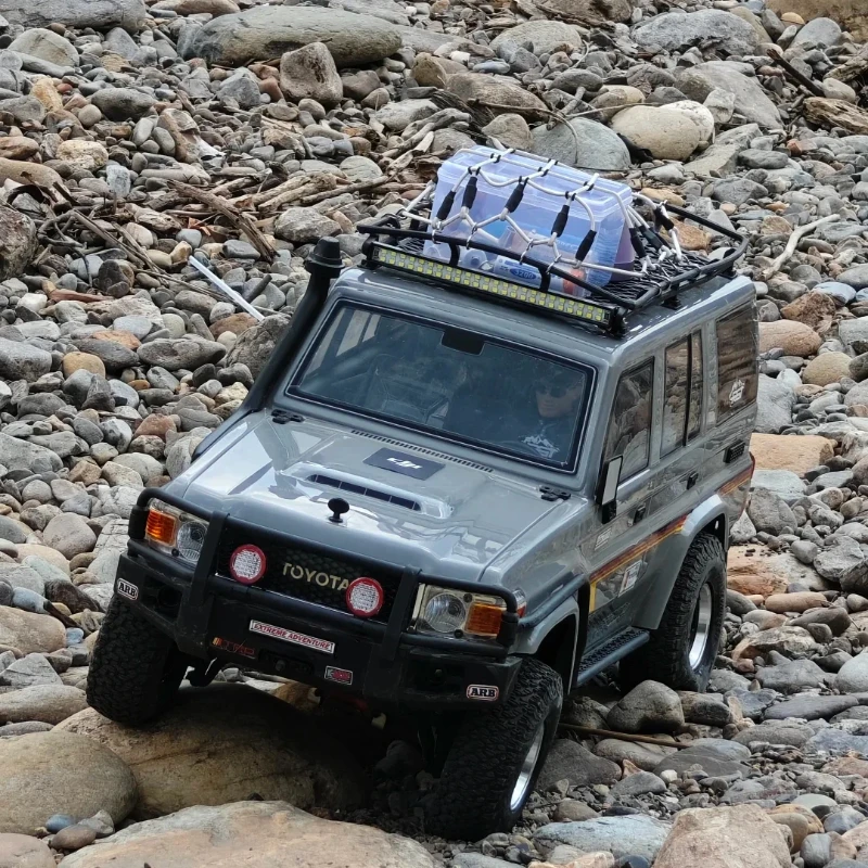 RGT EX86160 1 10 مقياس LC79 قائد التحكم عن بعد الزاحف 4WD الكهربائية على الطرق الوعرة شاحنة مفصلة الجسم RC نموذج سيارة RTR #2