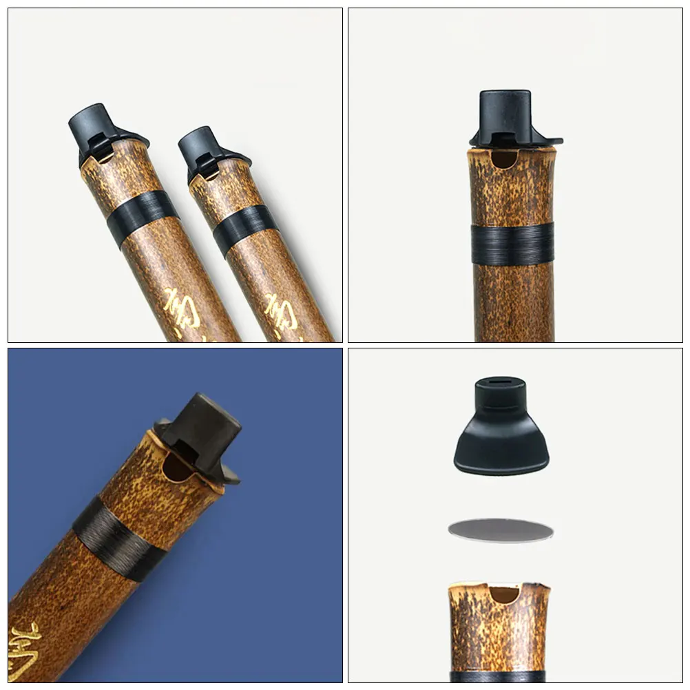 

1 set Flute Mouthpiece Replacement Resin Compact Portable Durable Professional Student Beginner Friendly Easy Install Air Tight