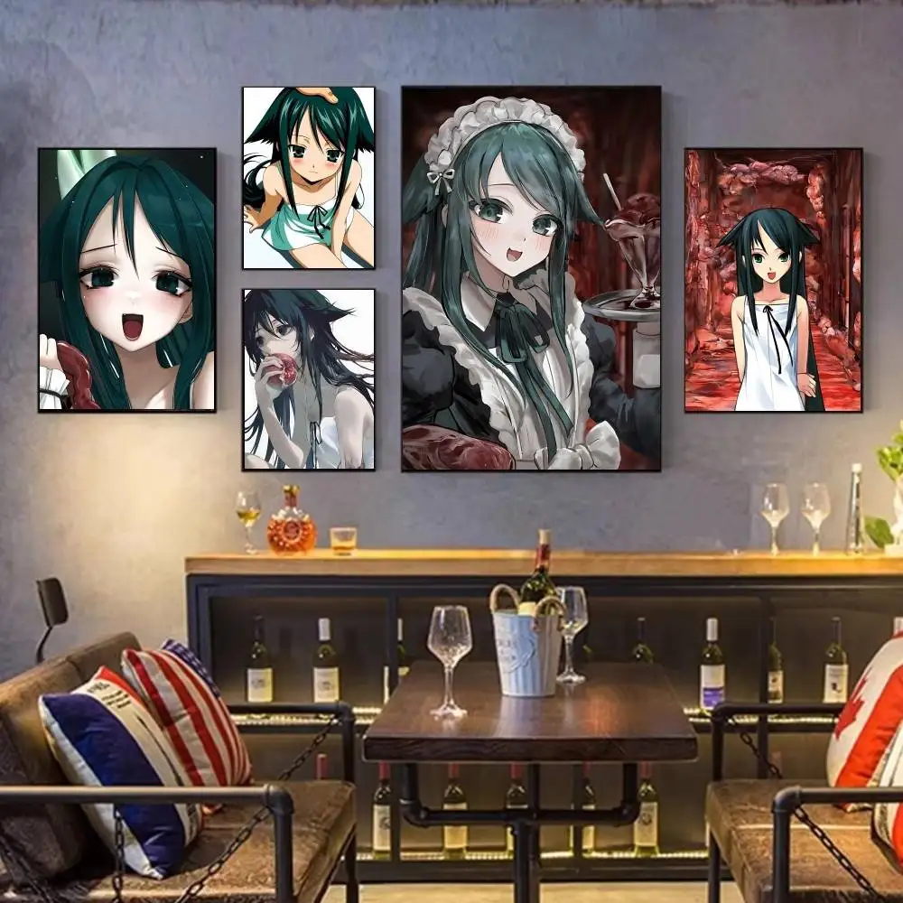 

The S-Song Of S-Saya Poster Fancy Poster Wall Sticker for Living Room Bar Vintage Decorative Painting