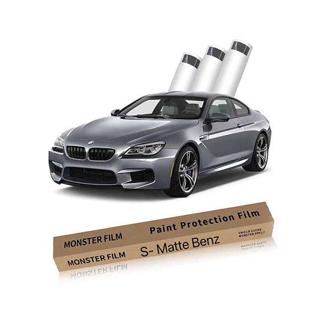 

Матовая атласная ТПУ полный рулон 1,52X15M виниловая пленка Ppf защитная пленка для краски автомобиля 7,5 мил упаковочная пленка для автомобиля