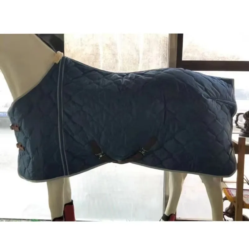 Horse Winter Cooler Horse Rugs With Neck Cover Blanket Turnout Blankets Horse Equipment Equine Horseware Combo Stable