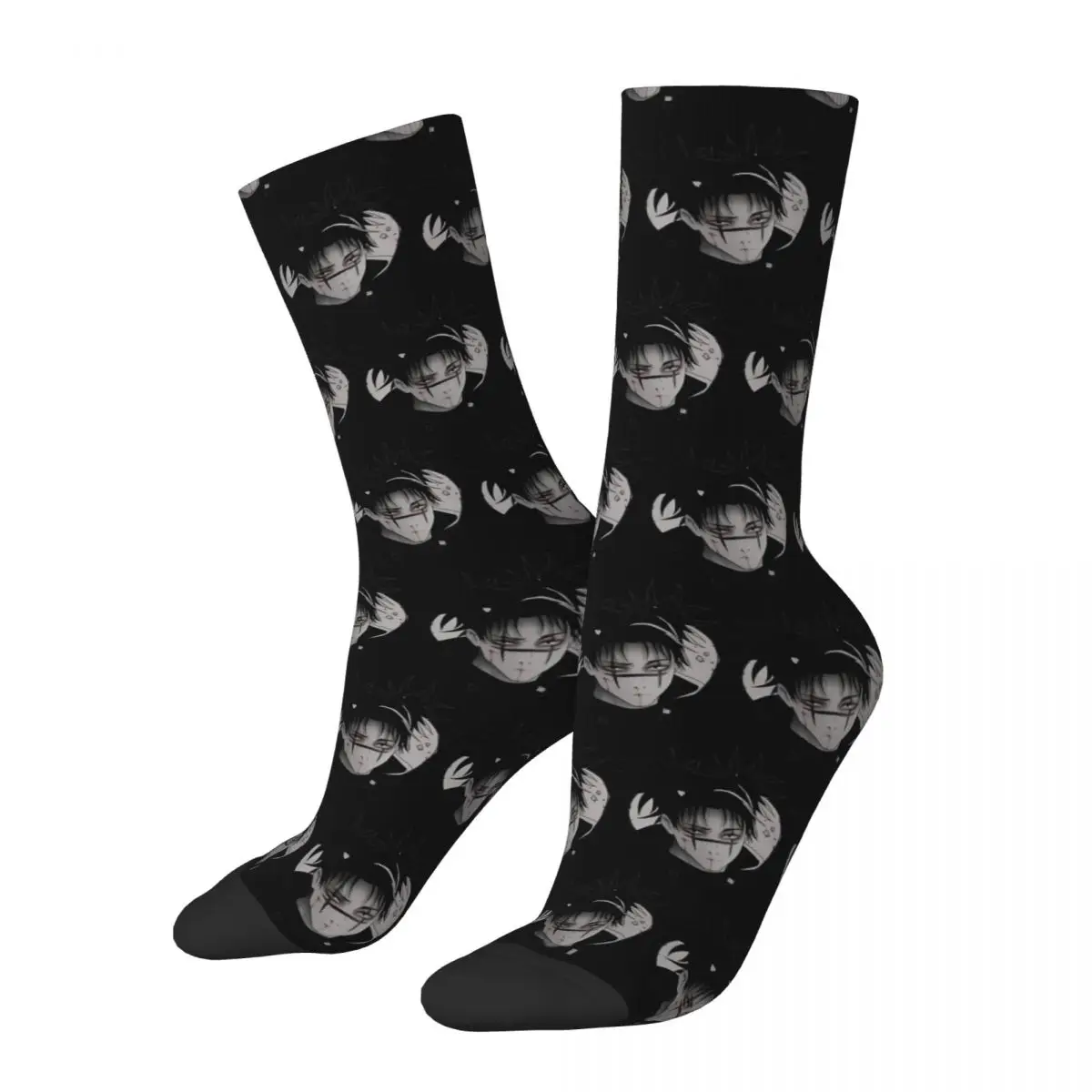 Jujutsu Kaisen Stockings Men Choso JJk Socks High Quality Leisure Socks Autumn Climbing Non Slip Printed Socks Birthday Present