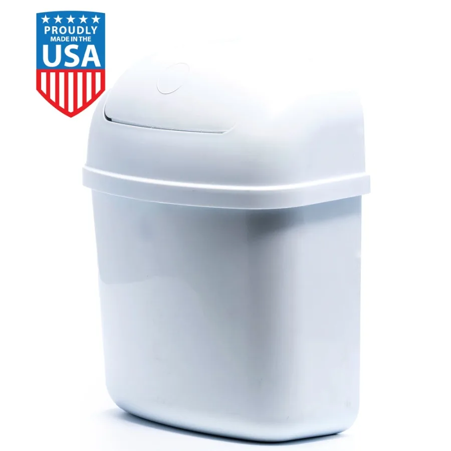 

RV Cabinet Mount Trashcan with Compact Design for Efficient Space Utilization 5 x 11 Dimensions Ideal for Kitchen or Bathroom S
