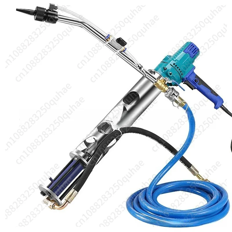 Paint spraying machine  putty base oil k11 real stone paint spraying machine