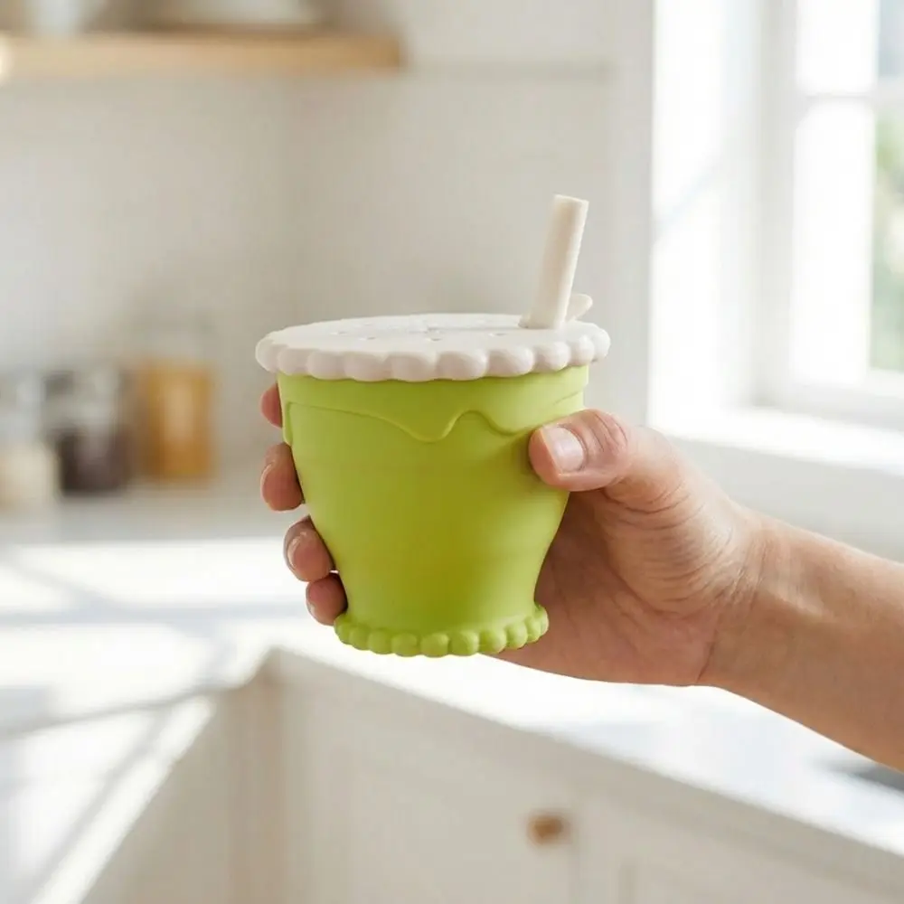 

Heat Resistant Silicone Folding Cups With Lid Lightweight Portable Drinking Cups Hanging Rope Mini Retractable Cup Hiking