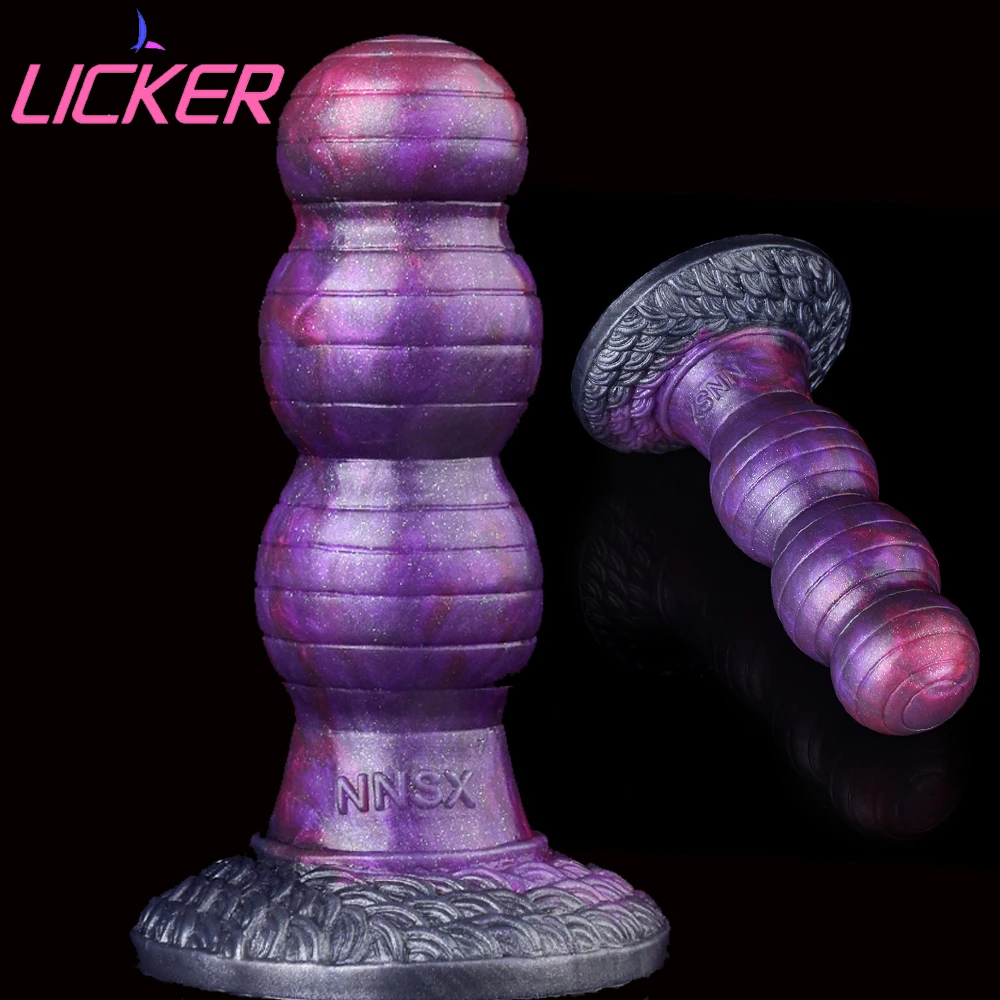 

LICKER Clitoral Massage Anal Plug Anus Vagina Stimulator Butt Expansion Sex Toy For Women G-spot Stimulation Adult Game Pleasure