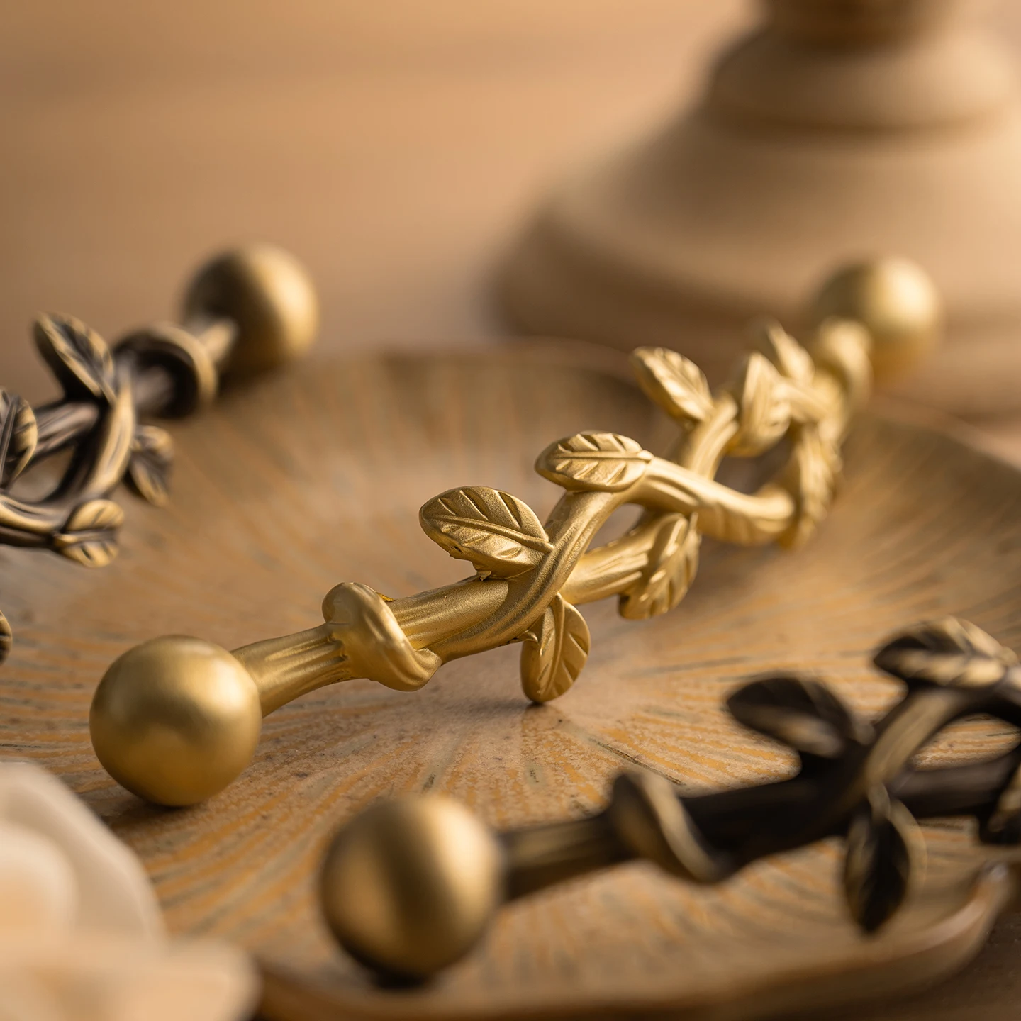 Brushed brass cabinet pull — product image 4