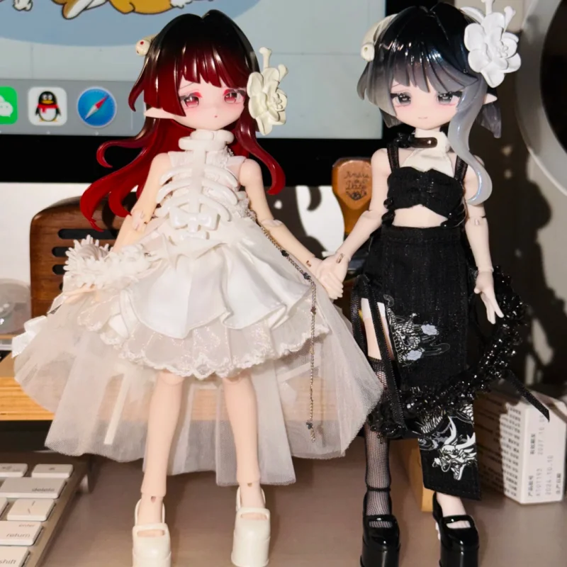 

In Stock Genuine 1/8 1/12 Only Clothes Come4free Minty Free Advocacy BJD MJD Cute Matching Clothing Outfits Dolls Toys Gifts