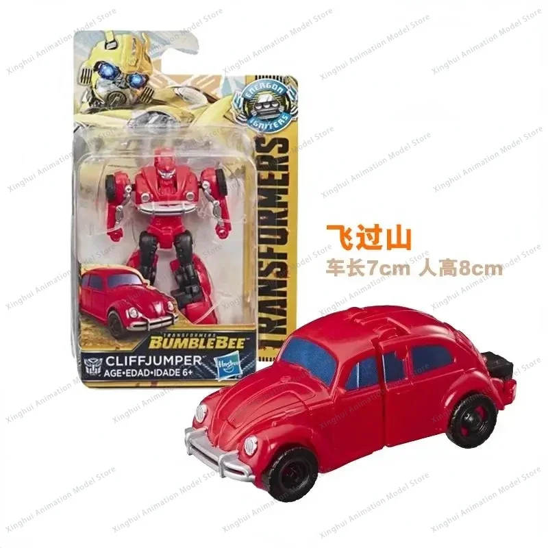 Takara Tomy Hasbro Transformers Toys Bumblebee Optimus Prime Hot Rod Cliffjumper Rollbar Action Figures Model Toys 8cm PVC