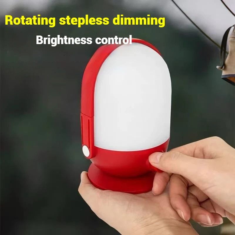 Nova chegada acampamento latern à prova dwaterproof água led ao ar livre luz portátil recarregável lâmpada com carregamento recarregável iluminação de viagem