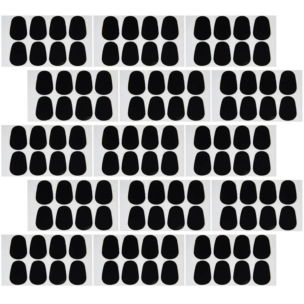 

50 Pcs Saxophone Tooth Pad Clarinet Reed Electric Parts Tenor Alto Mouthpiece Silicone Pads