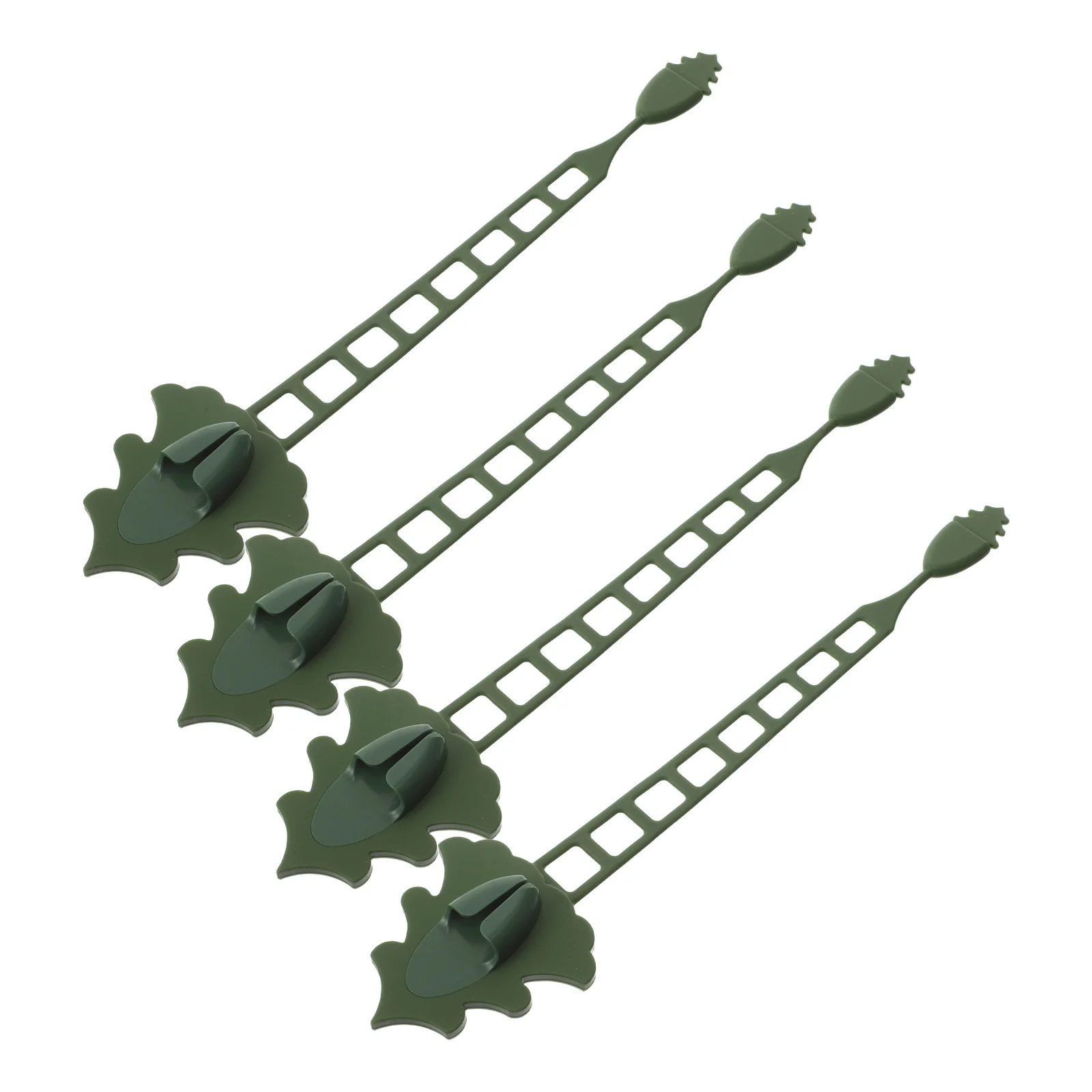 

4Pcs Christmas Garland Hangers Fireplace No Drill Silicone Stocking Holders Mantel Wreath Hooks Front Door Decor