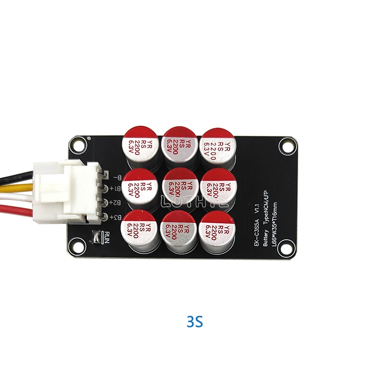 3S 4S Active Equalizer Balancer Board 5A Lithium Battery Li-ion Lipo Lifepo4 LTO Battery Energy Capacitor BMS ﻿