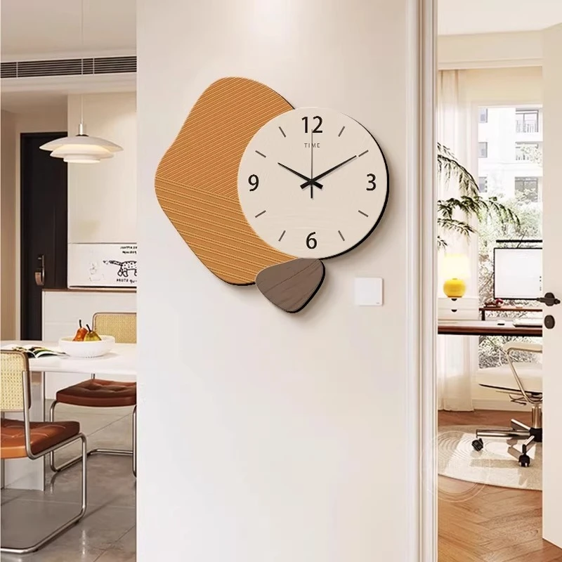 Minimalist Aesthetic Wall Clocks Luxury Modern Simple Fashion Wall Clocks Nordic Living Room Reloj Pared Ornaments Home Decor