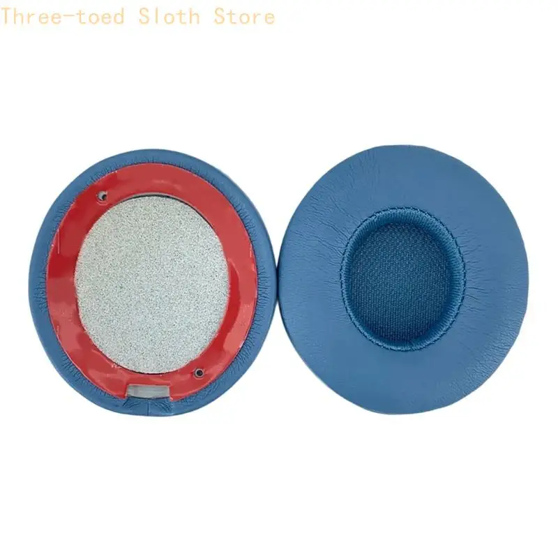 Cuscinetti per cuscini auricolari auricolari in pelle proteica da 1 repair per cuffie Solo4 E74A