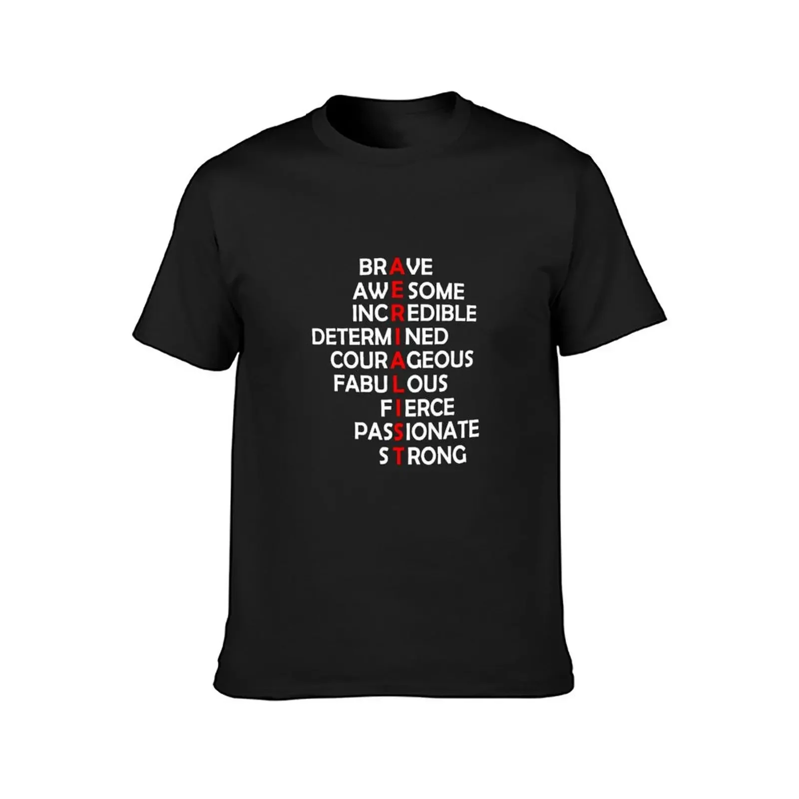 Aerialist Acrostic T-Shirt plain blanks designer t shirt men