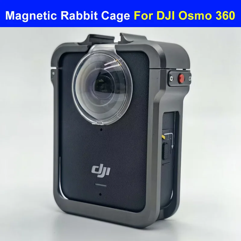

Металлическая расширительная рамка для панорамной камеры DJI OSMO 360, алюминиевая клетка для кроликов для Osmo 360, защитный чехол от падения, аксессуары