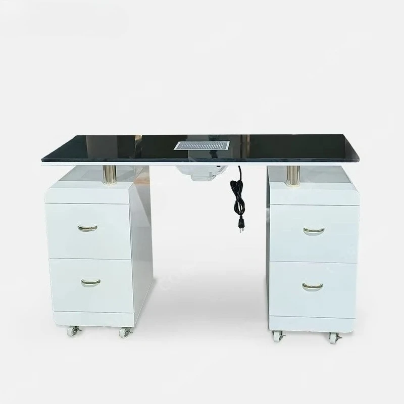 Professional Nail Salon Furniture Manicure Table with Dust Collector