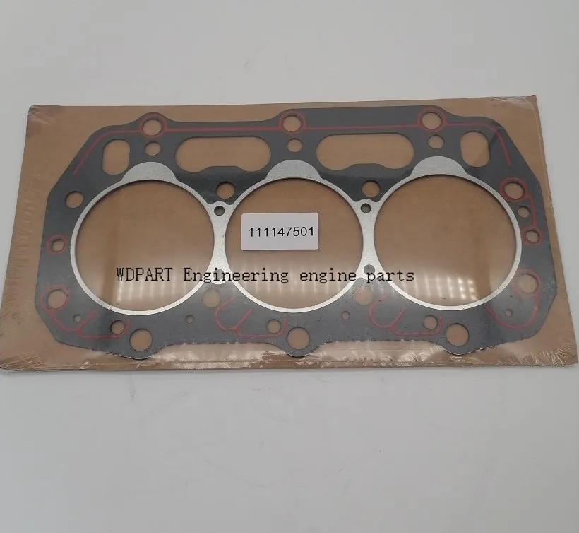 New Cylinder Head Gasket 111147501 111147500 for Perkins 403C-15 103-15 HL403-15 Engine