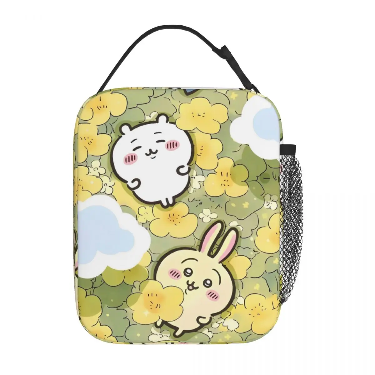 

Cute Cartoon Chiikawa Insulated Lunch Bags High Capacity Meal Container Cooler Bag Tote Lunch Box School Travel Food Storage Bag