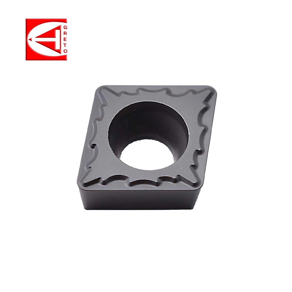 GRETO CCMT09T304-TF GT4202 GT4205 GP1152 Cnc Carbide Inserts Metal Turning Tool CCMT 09T304 TF CCMT09 T308-TF CCMT09T308-TF