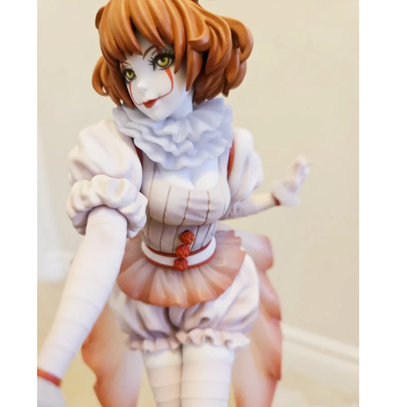 سلسلة فتاة جميلة Pennywise فيلم جوكر سلسلة معادمة محاصر الشكل 1/7 نموذج سطح المكتب زينة زخرفية هدية مهرجان لطيف