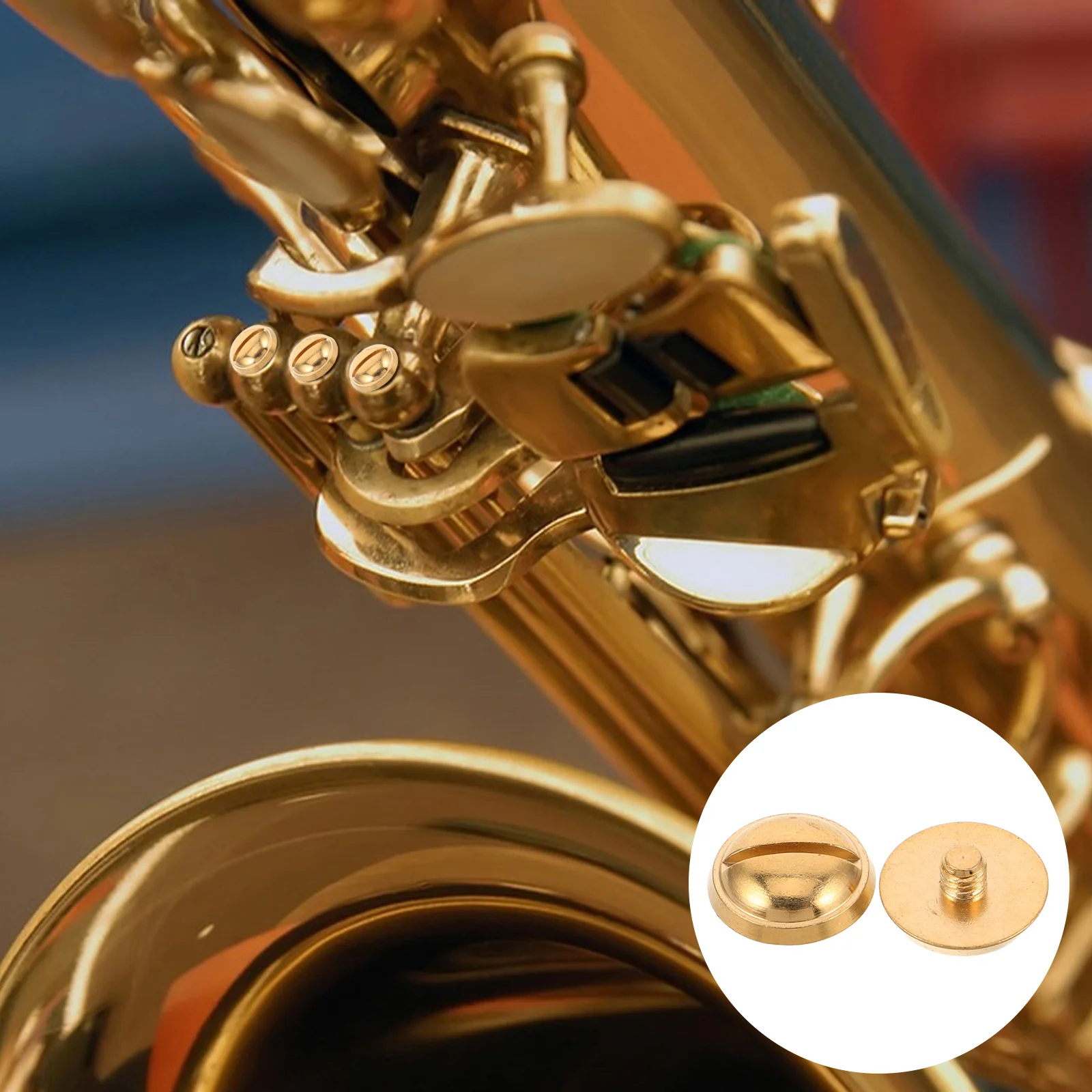 

2Pcs Saxophone Thumb Rest Screws for Secure Attachment and Enhanced Playing Experience Suitable for Different Sax Models