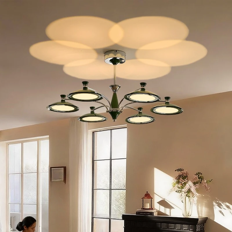 Antique Living Room Chandelier French Super Bright Hall Lighting Fixtures