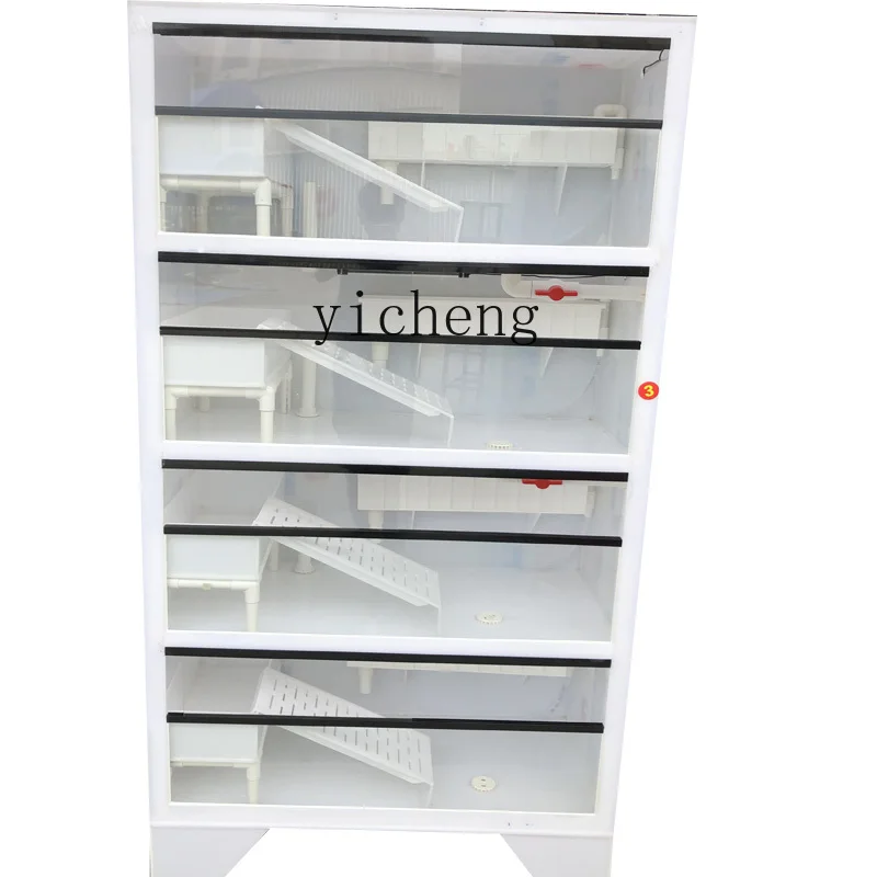 X5-20  large plastic light body high definition transparent glass deep water fish tank turtle breeding box