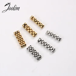Joolim Jewelry Wholesale High End PVD Waterproof&Tarnish Free Classic Tank Chain Adjustable Stainless Steel Ring for Women